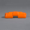 Premium Hi Vis Orange Blowmoulded Temporary Fence Feet | TTFS