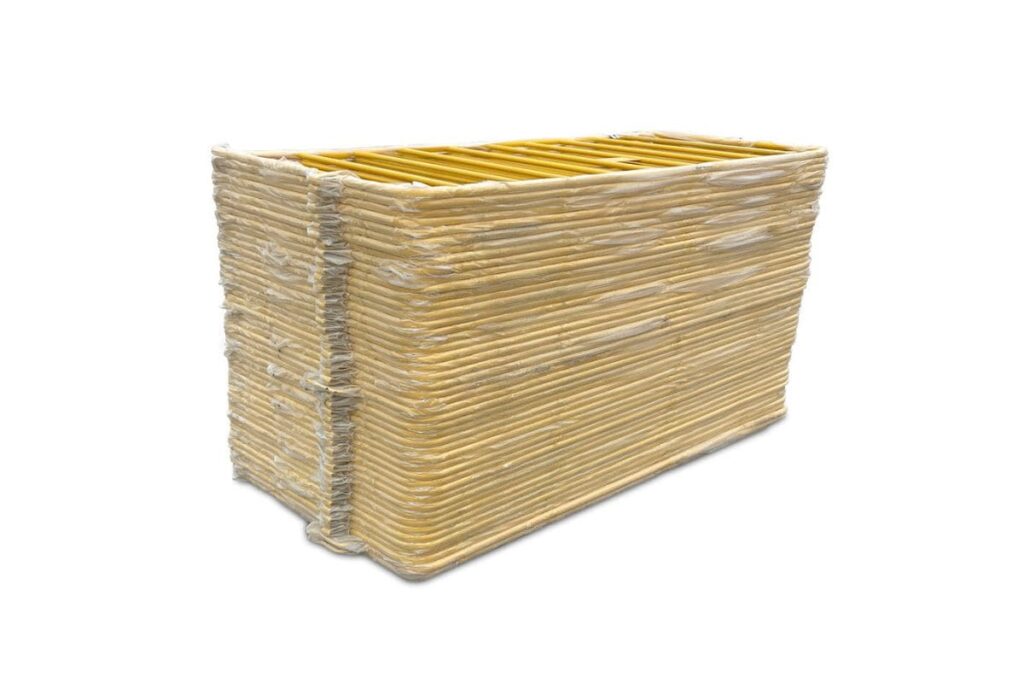 Yellow Galvanised crowd control barriers. Made from high-quality steel with a durable yellow powder-coated finish, these barriers are perfect for events and public areas requiring high visibility.